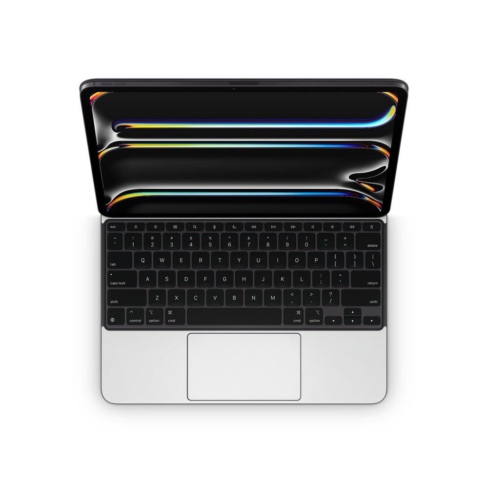 Apple Ipad Professional 13 Magic Keyboard Professional Interior Satin White Skin Wrap Cover
