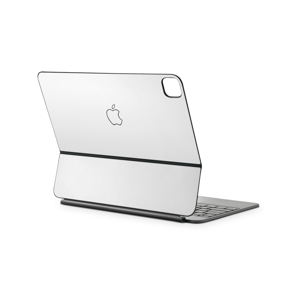Apple Ipad Professional 13 Magic Keyboard Professional Satin White Skin Wrap Cover