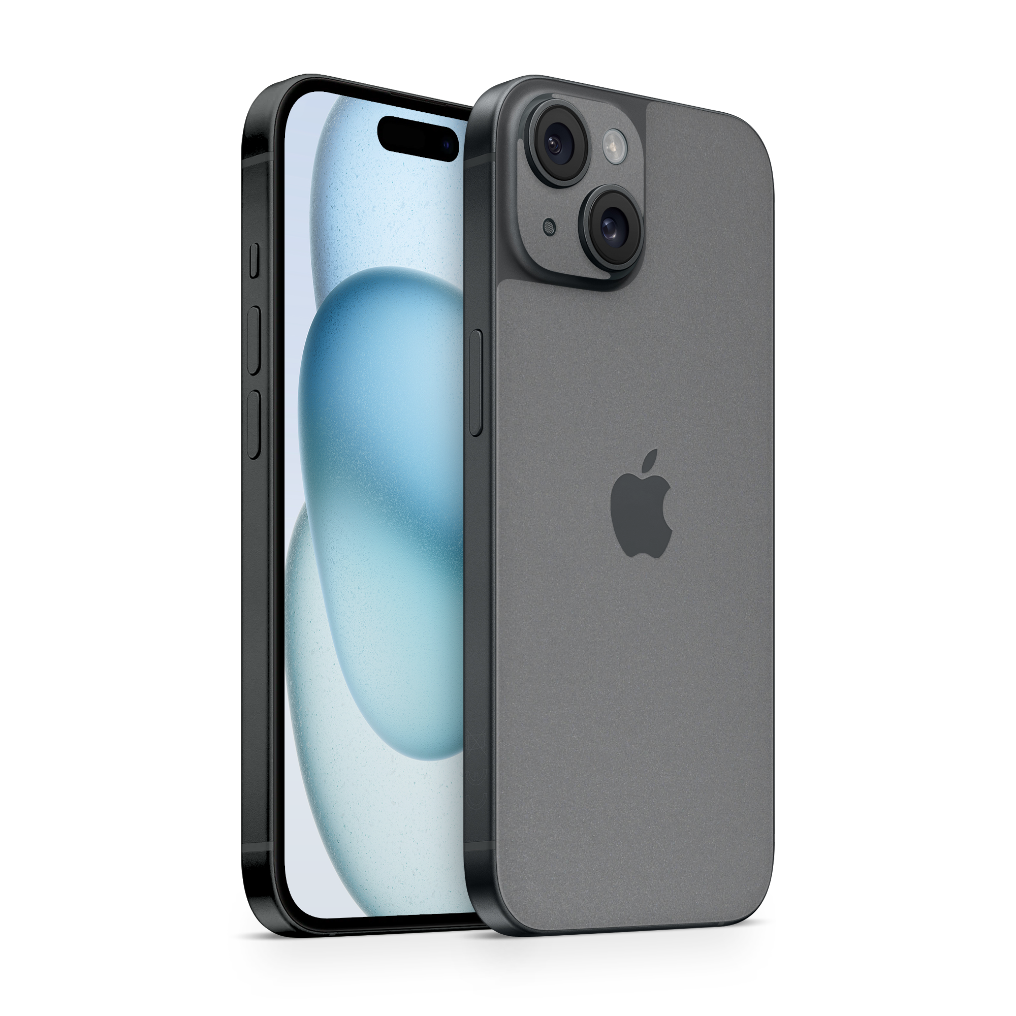 Apple Iphone 15 Base Essentials Charcoal Grey Skin Wrap Cover