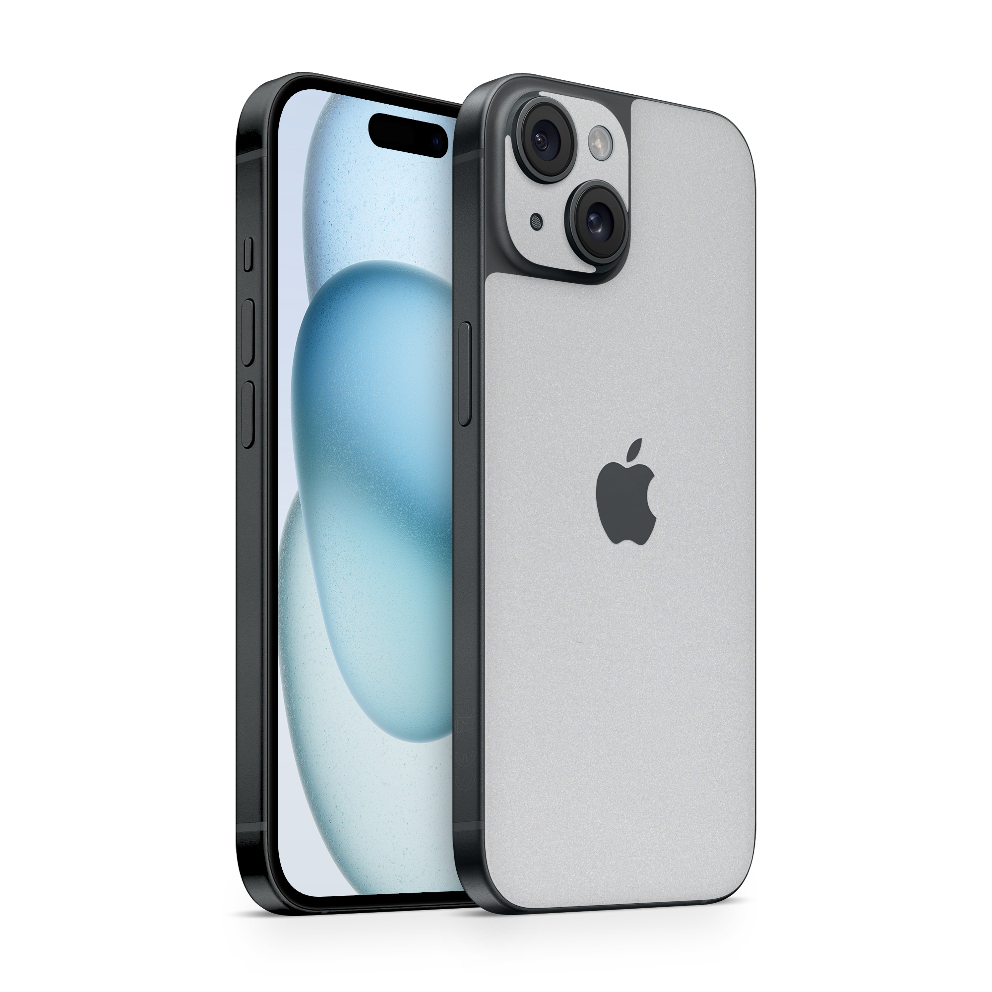 Apple Iphone 15 Base Essentials Satin Aluminum Skin Wrap Cover