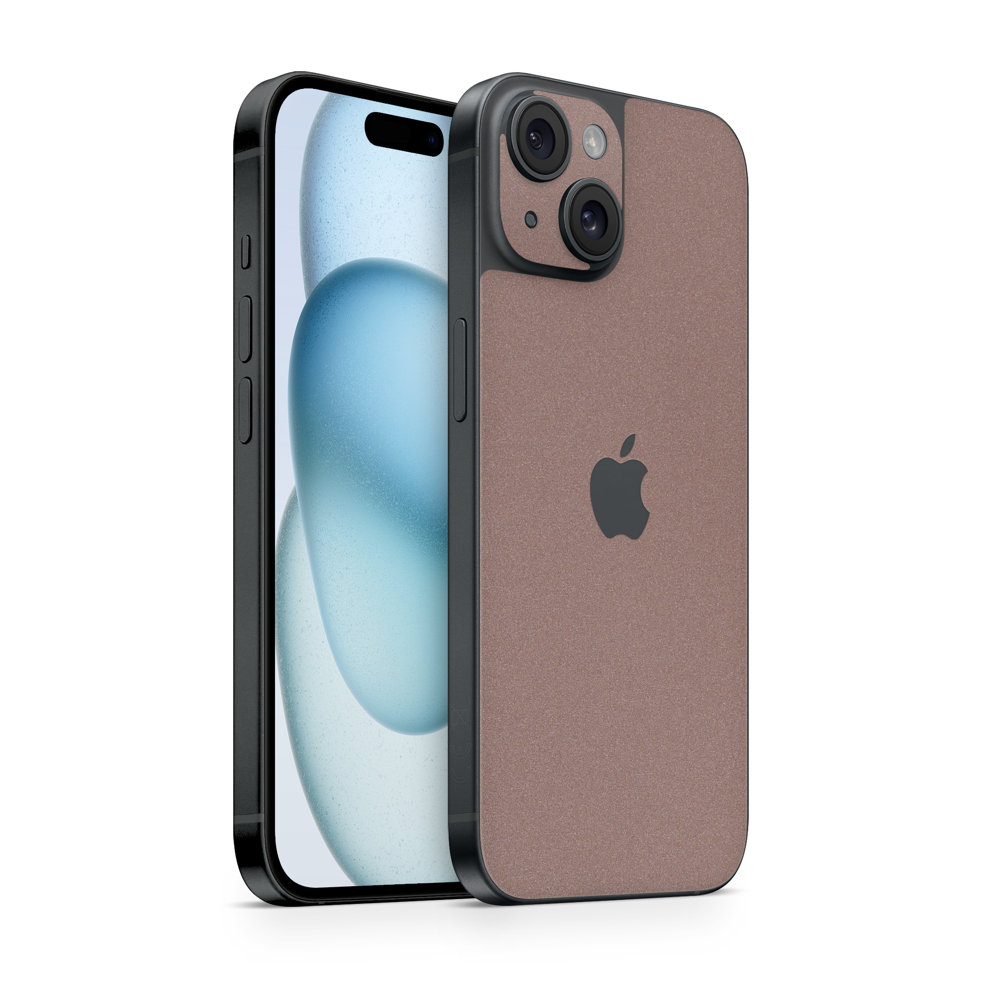Apple Iphone 15 Base Essentials Satin Frozen Berry Skin Wrap Cover
