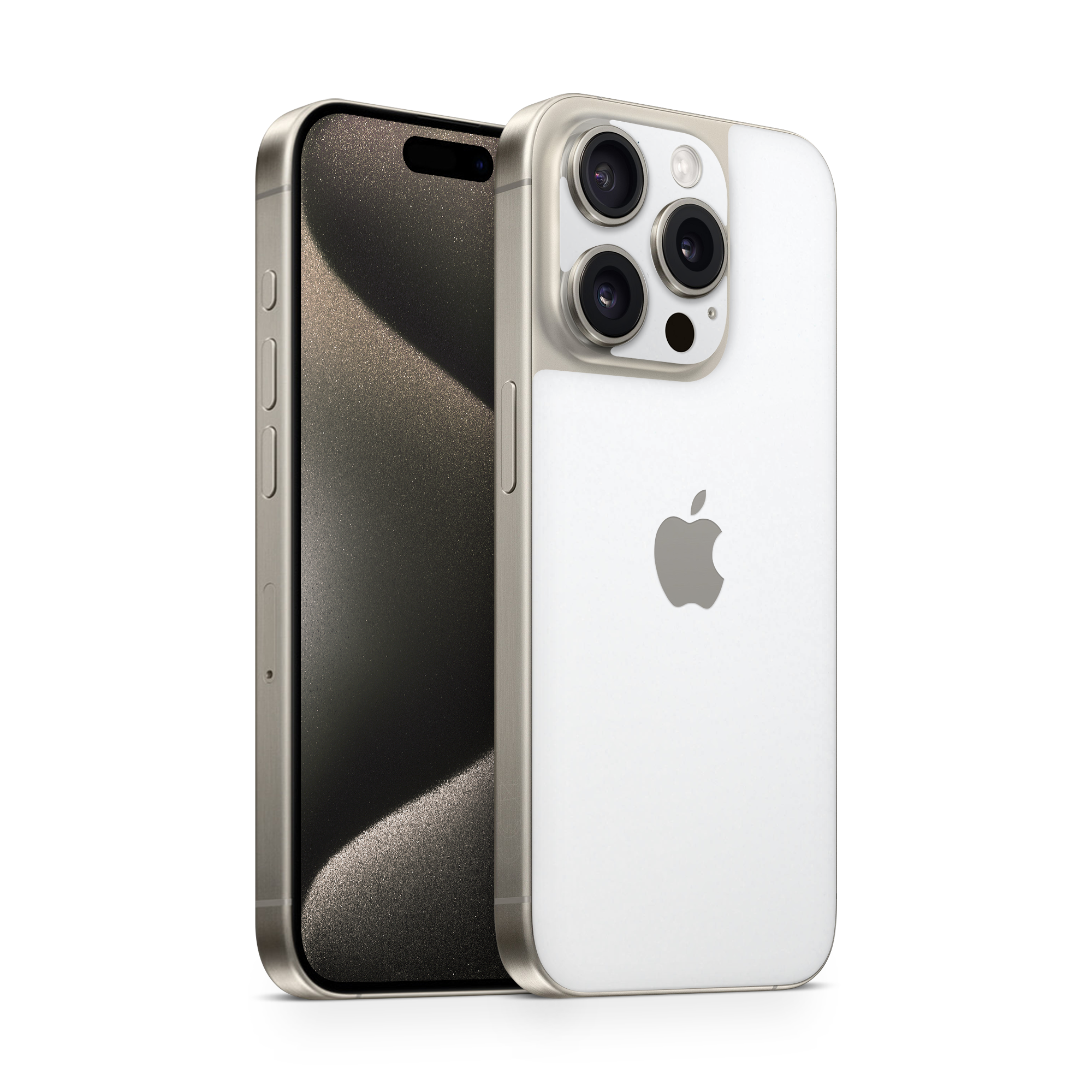 Apple Iphone 15 Professional Max Essentials Frosty Vanilla Skin Wrap Cover