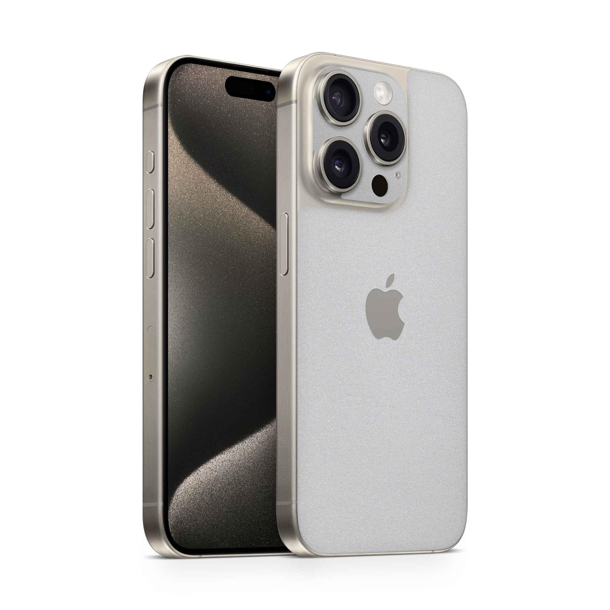 Apple Iphone 15 Professional Max Essentials Satin Aluminum Skin Wrap Cover