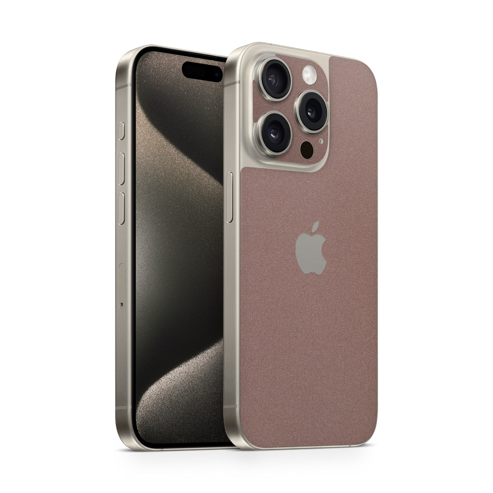 Apple Iphone 15 Professional Max Essentials Satin Frozen Berry Skin Wrap Cover