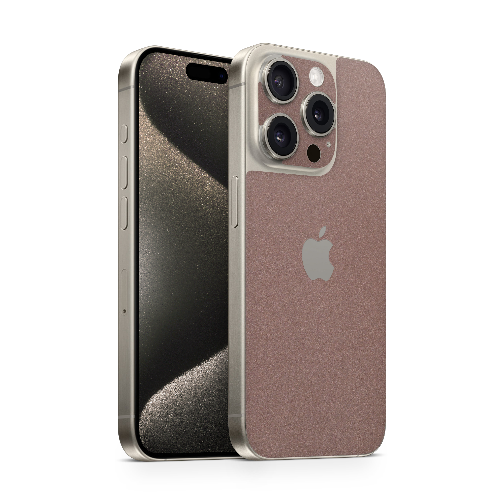 Apple Iphone 15 Professional Max Essentials Satin Frozen Berry Skin Wrap Cover