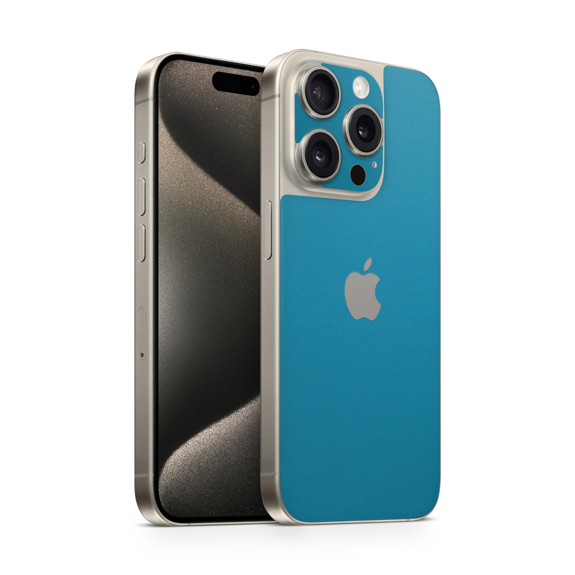 Apple Iphone 15 Professional Max Essentials Satin Ocean Shimmer Skin Wrap Cover