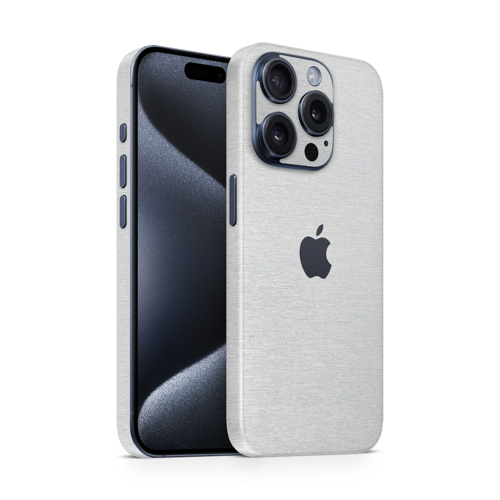 Apple Iphone 15 Professional Max Professional Brushed Aluminum Skin Wrap Cover