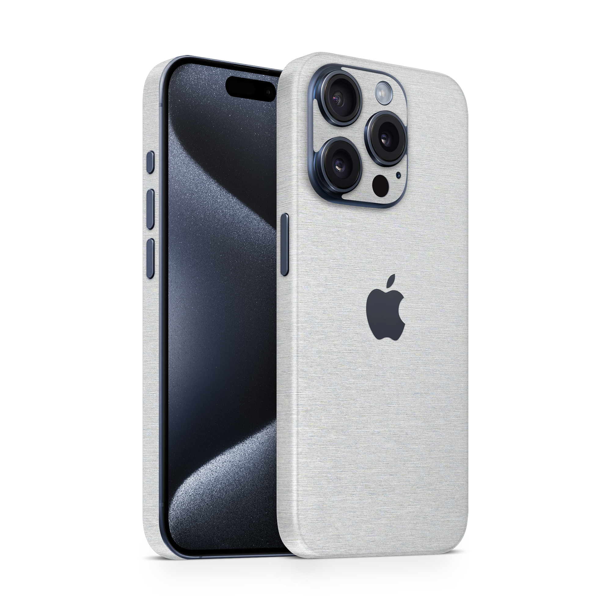Apple Iphone 15 Professional Max Professional Brushed Aluminum Skin Wrap Cover