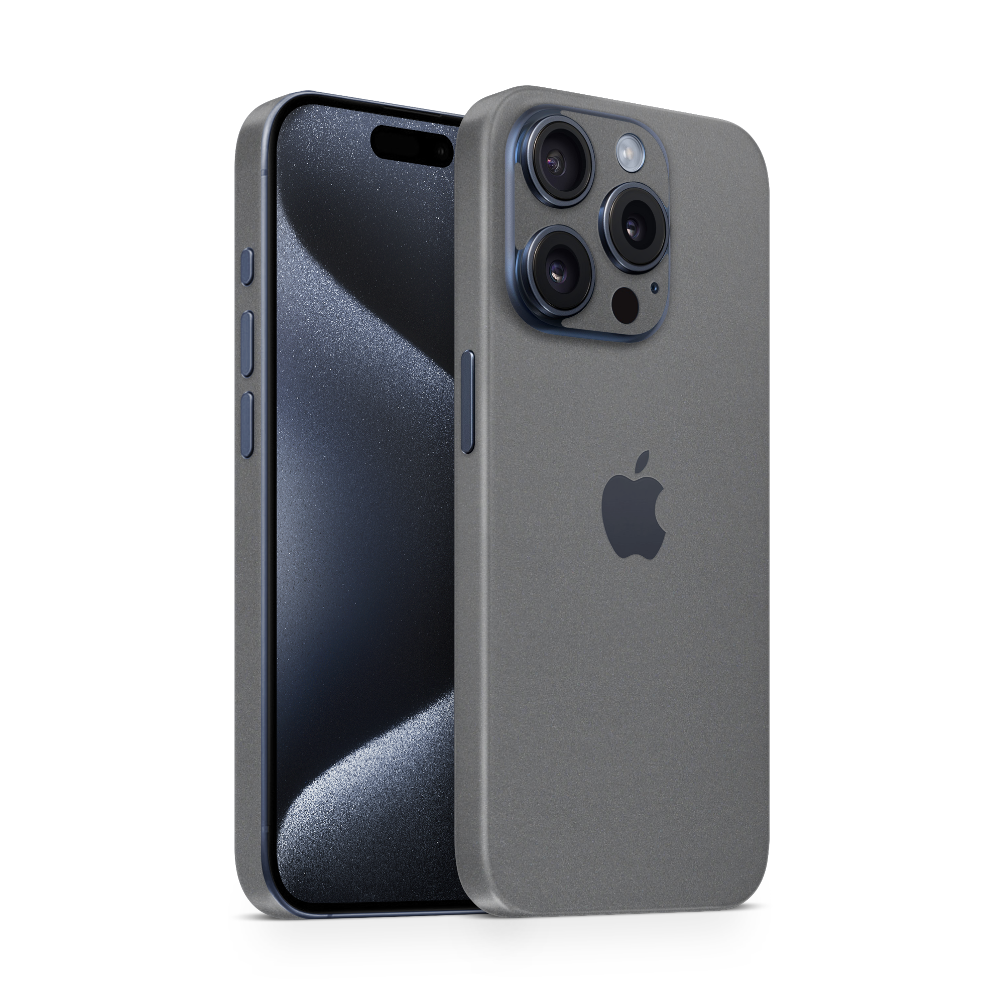Apple Iphone 15 Professional Max Professional Charcoal Grey Skin Wrap Cover