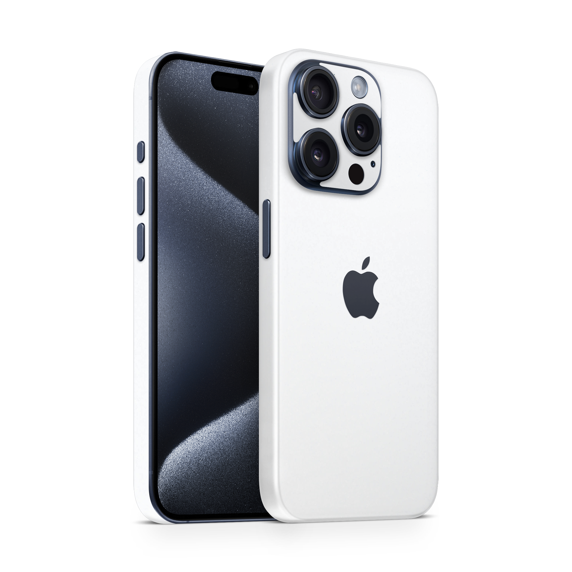 Apple Iphone 15 Professional Max Professional Frosty Vanilla Skin Wrap Cover