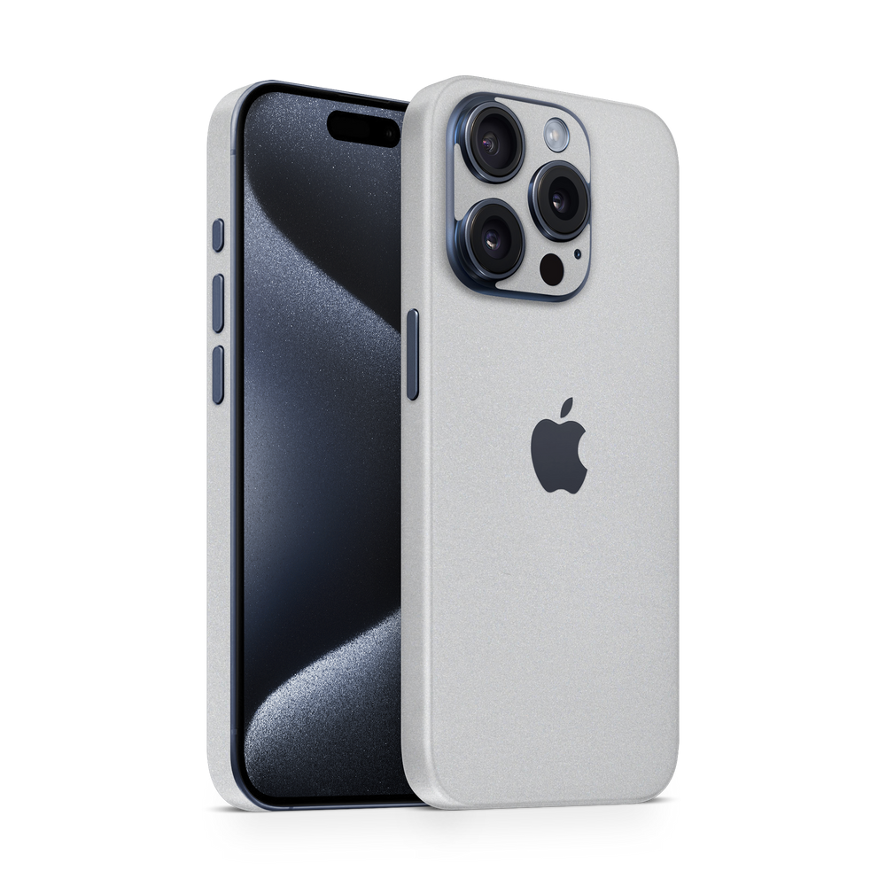 Apple Iphone 15 Professional Max Professional Satin Aluminum Skin Wrap Cover