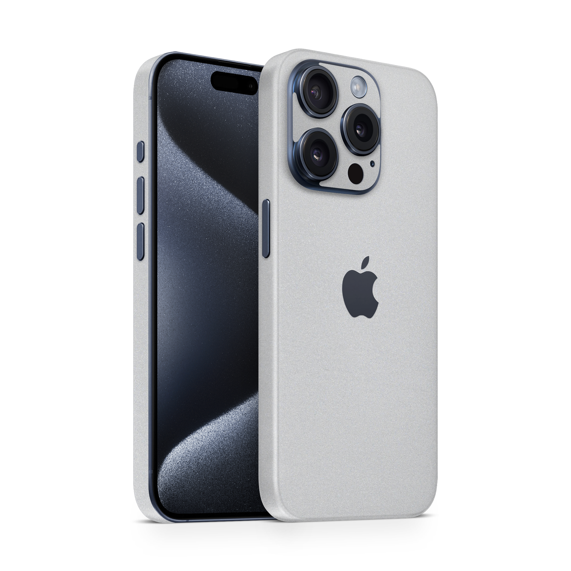 Apple Iphone 15 Professional Max Professional Satin Aluminum Skin Wrap Cover