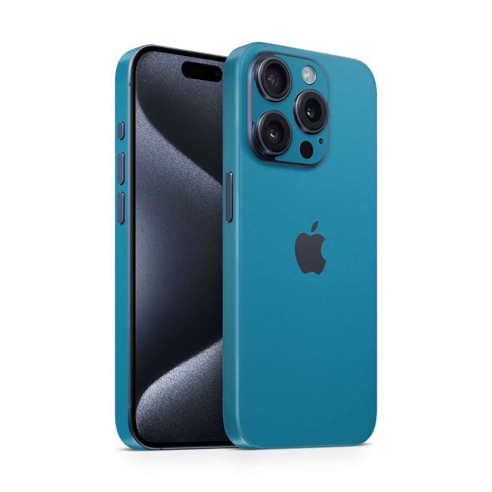 Apple Iphone 15 Professional Max Professional Satin Ocean Shimmer Skin Wrap Cover