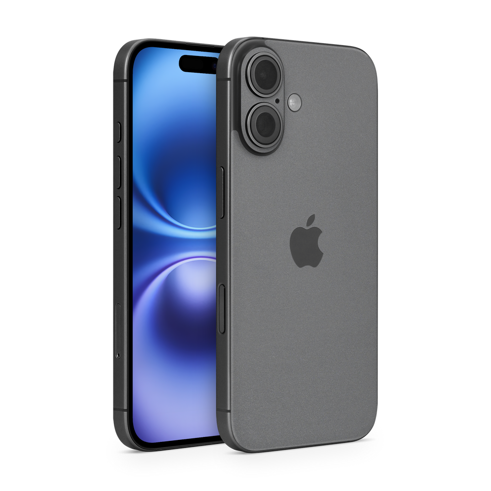 Apple Iphone 16 Base Essentials Charcoal Grey Skin Wrap Cover