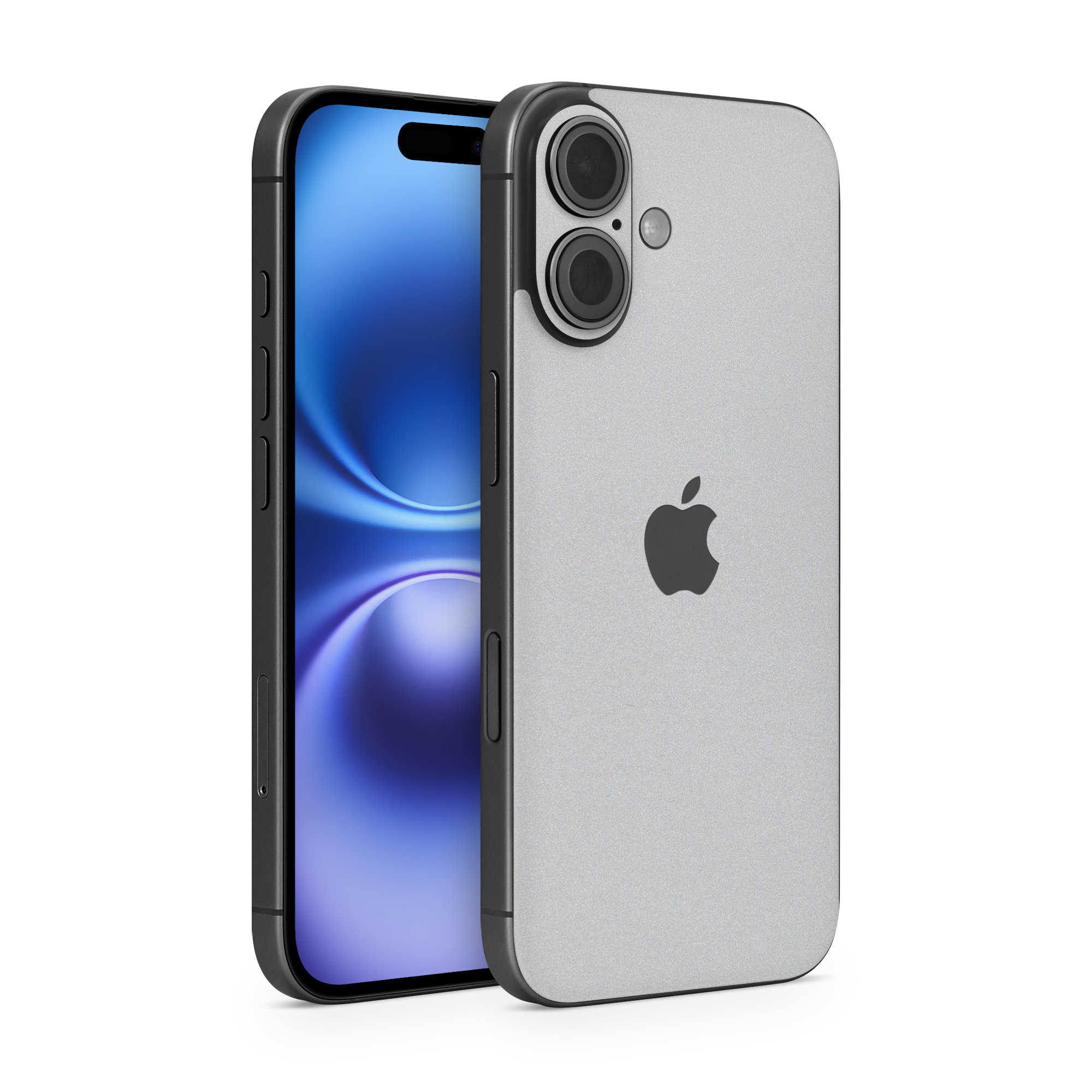 Apple Iphone 16 Base Essentials Satin Aluminum Skin Wrap Cover