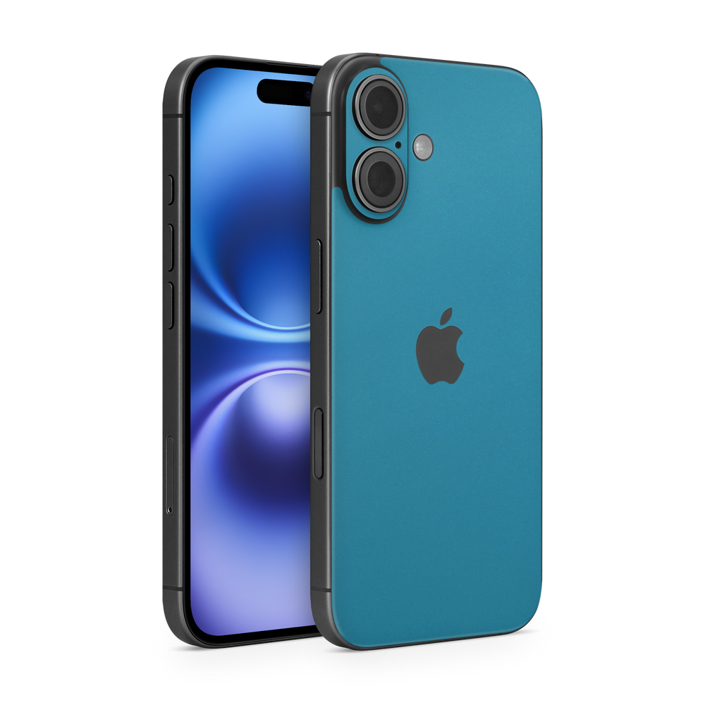 Apple Iphone 16 Base Essentials Satin Ocean Shimmer Skin Wrap Cover