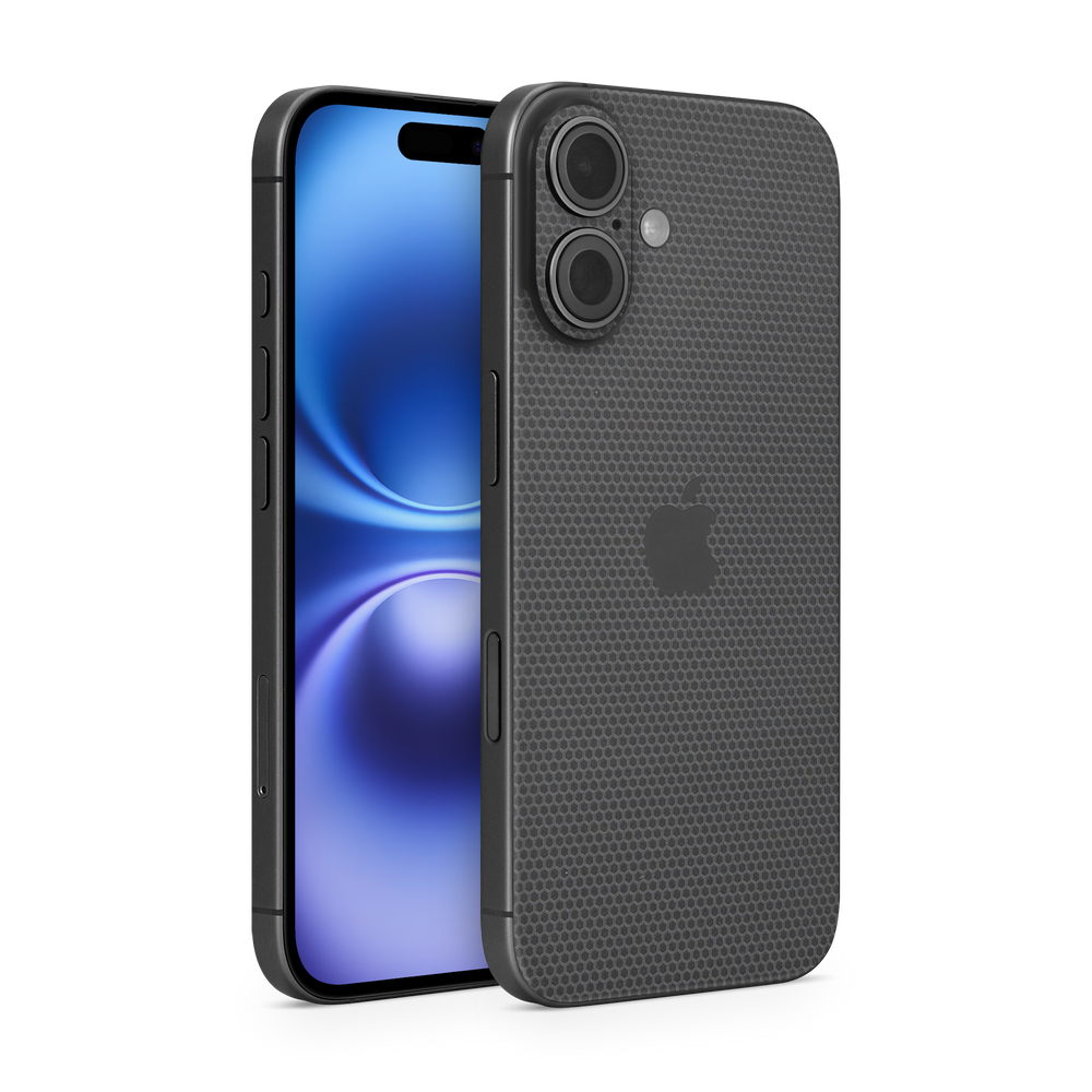 Apple Iphone 16 Plus Essentials Black Matrix Skin Wrap Cover