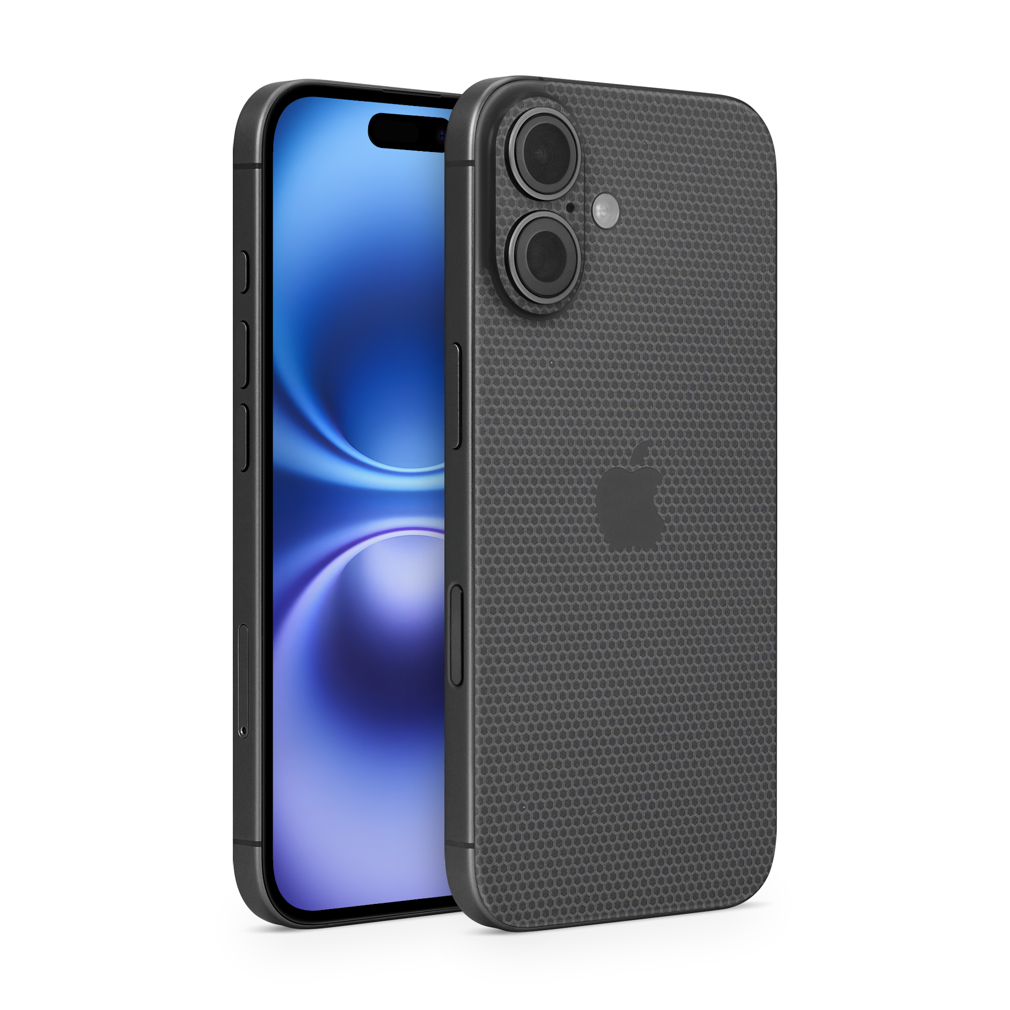 Apple Iphone 16 Plus Essentials Black Matrix Skin Wrap Cover
