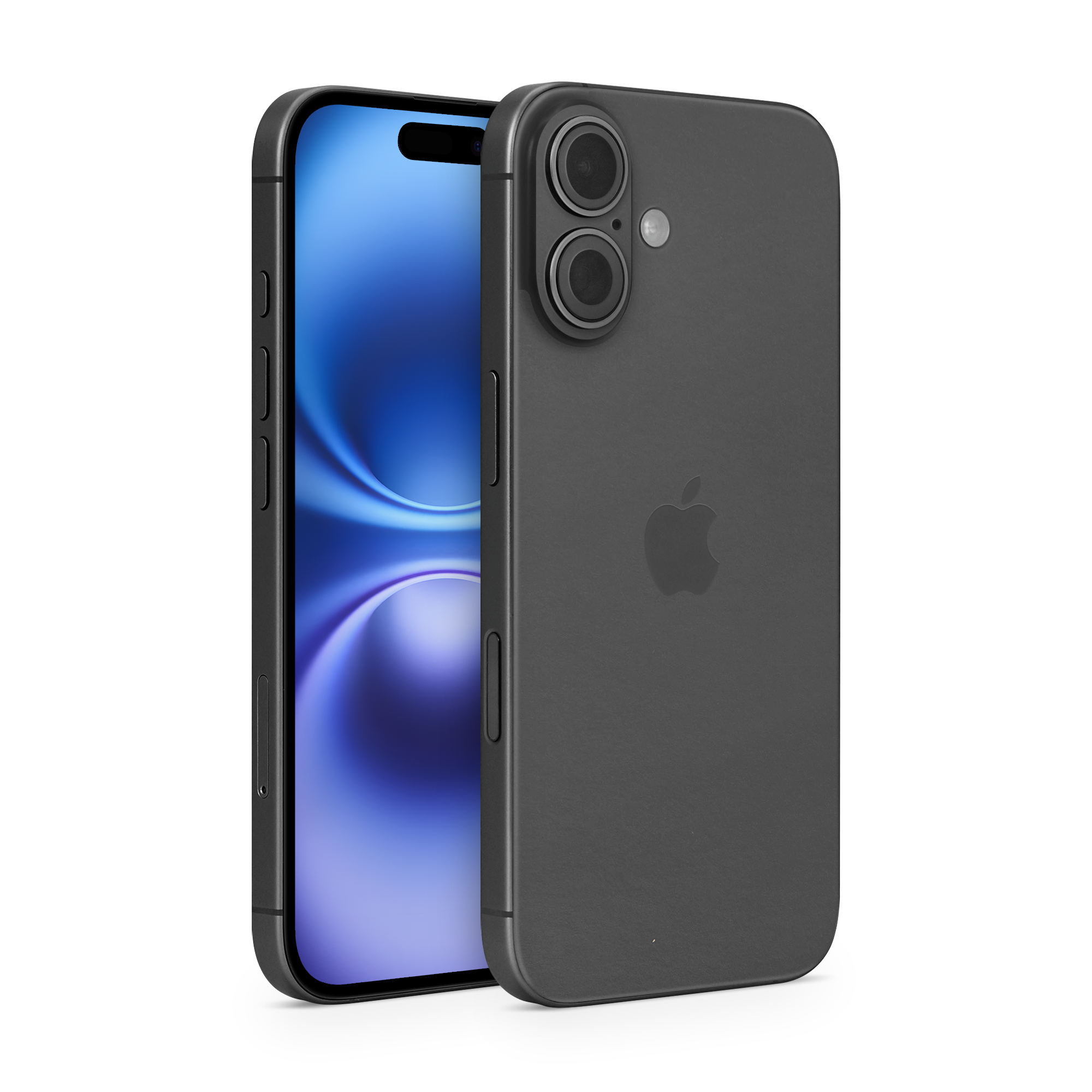 Apple Iphone 16 Plus Essentials Matte Black Skin Wrap Cover