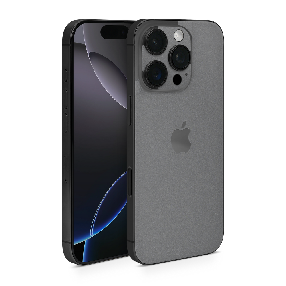 Apple Iphone 16 Professional Essentials Charcoal Grey Skin Wrap Cover