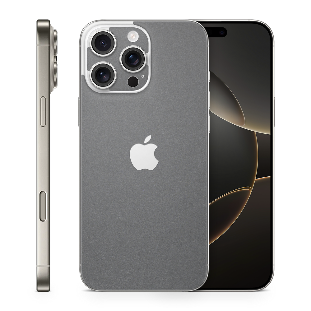 Apple Iphone 16 Professional Max Essentials Charcoal Grey Skin Wrap Cover