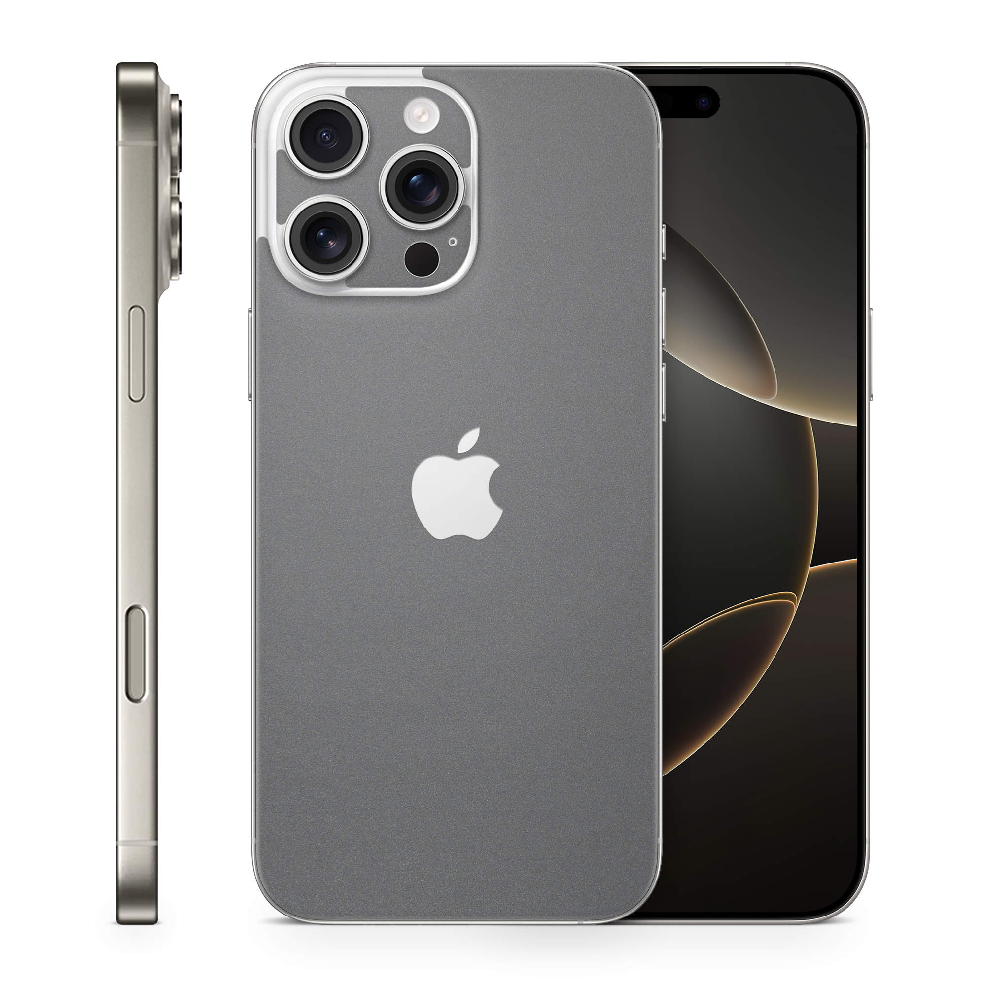 Apple Iphone 16 Professional Max Essentials Charcoal Grey Skin Wrap Cover