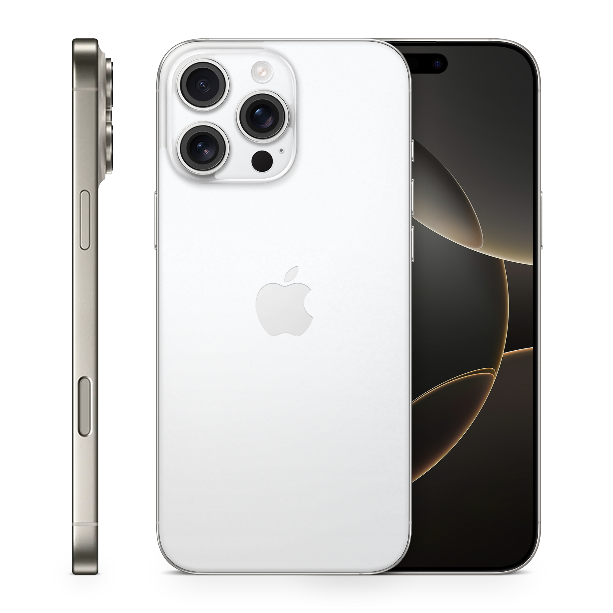 Apple Iphone 16 Professional Max Essentials Frosty Vanilla Skin Wrap Cover