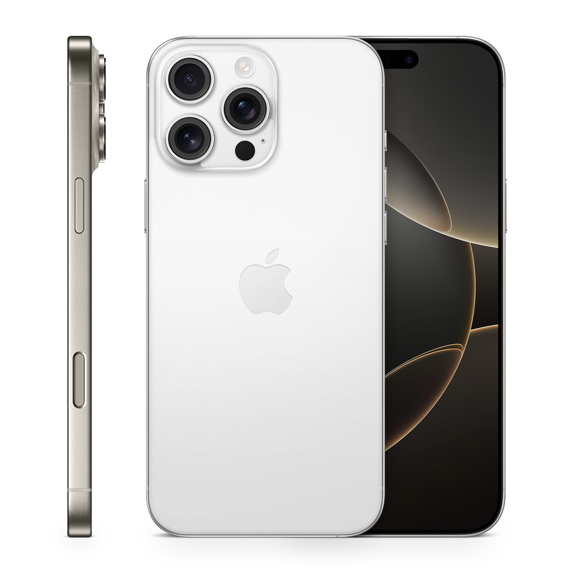 Apple Iphone 16 Professional Max Essentials Satin White Skin Wrap Cover