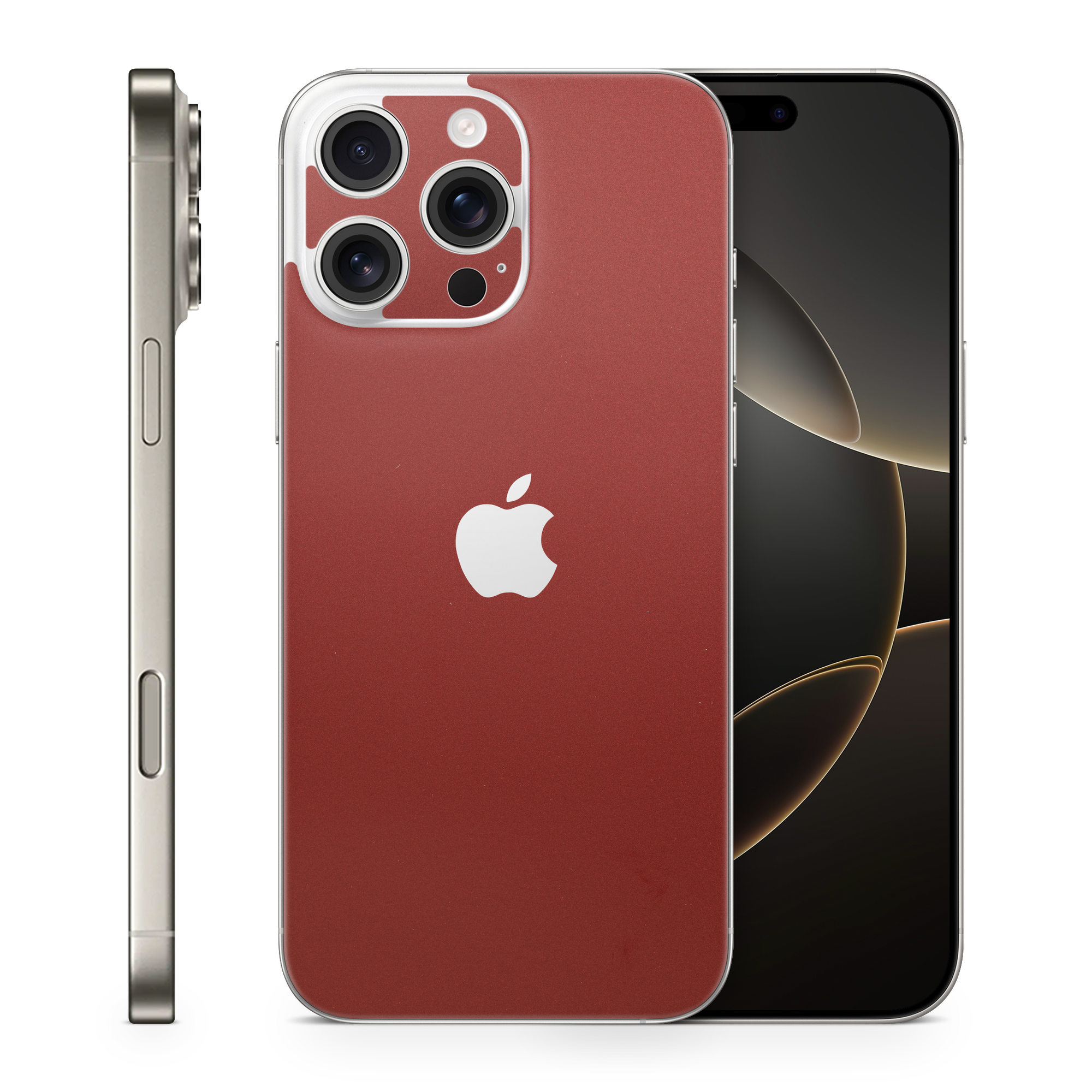 Apple iPhone 16 Pro Max Essentials Vampire Red Skin Wrap Cover