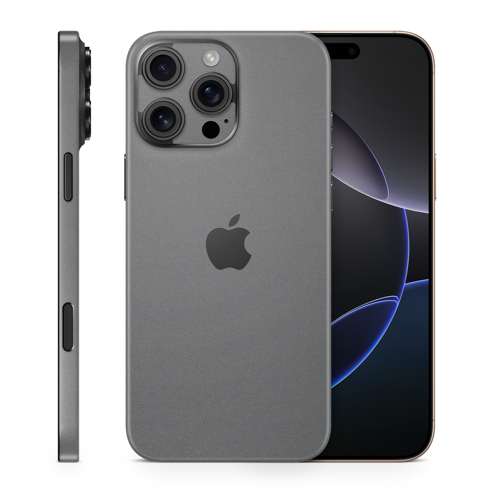 Apple Iphone 16 Professional Max Professional Charcoal Grey Skin Wrap Cover