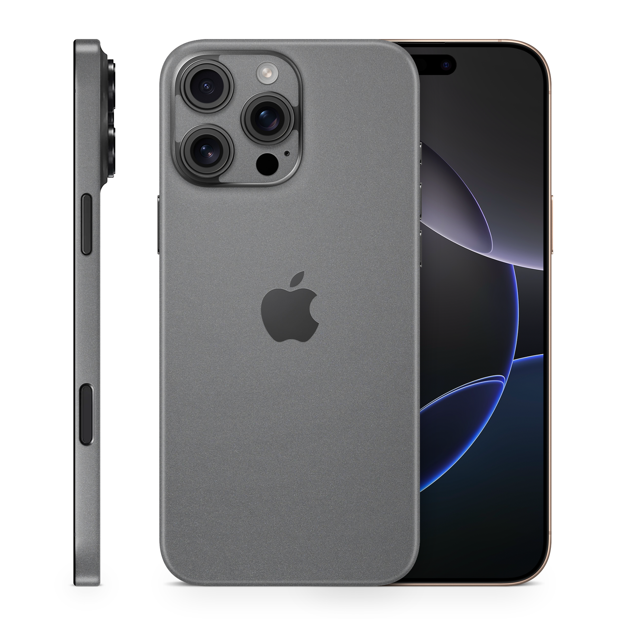 Apple Iphone 16 Professional Max Professional Charcoal Grey Skin Wrap Cover