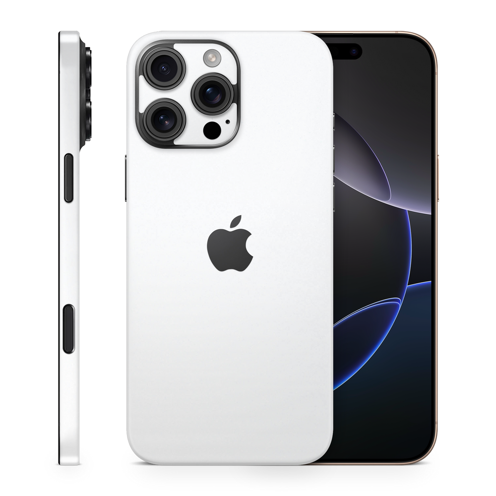 Apple Iphone 16 Professional Max Professional Frosty Vanilla Skin Wrap Cover