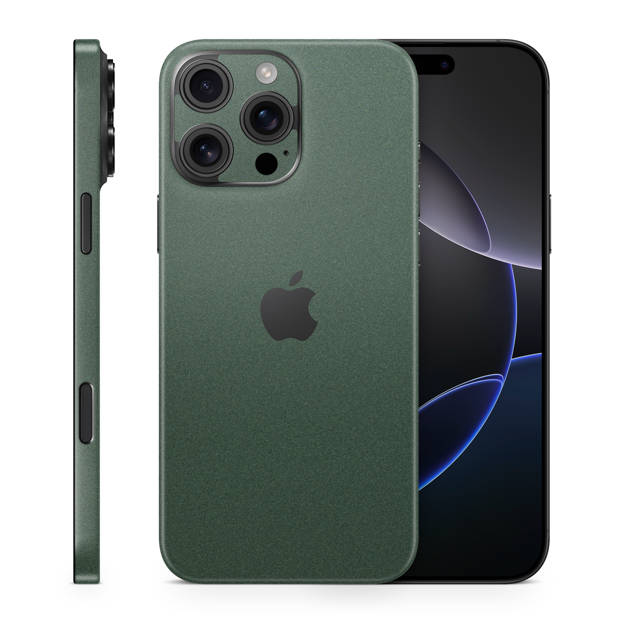 Apple iPhone 16 Pro Max Professional Matte Green Metallic Skin Wrap Cover
