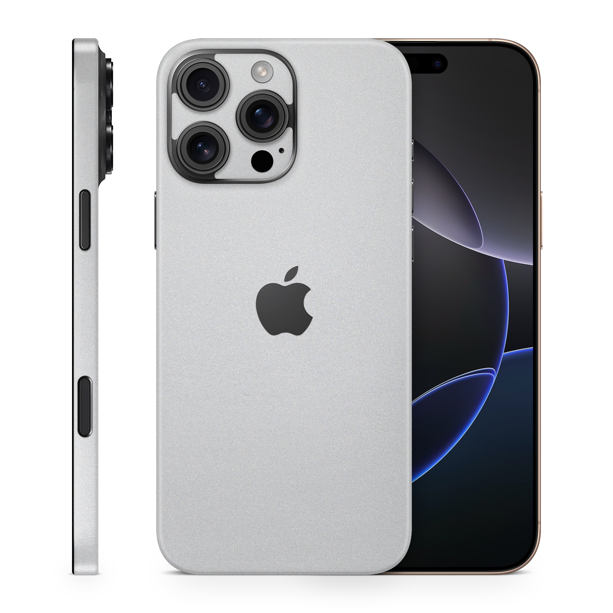 Apple Iphone 16 Professional Max Professional Satin Aluminum Skin Wrap Cover