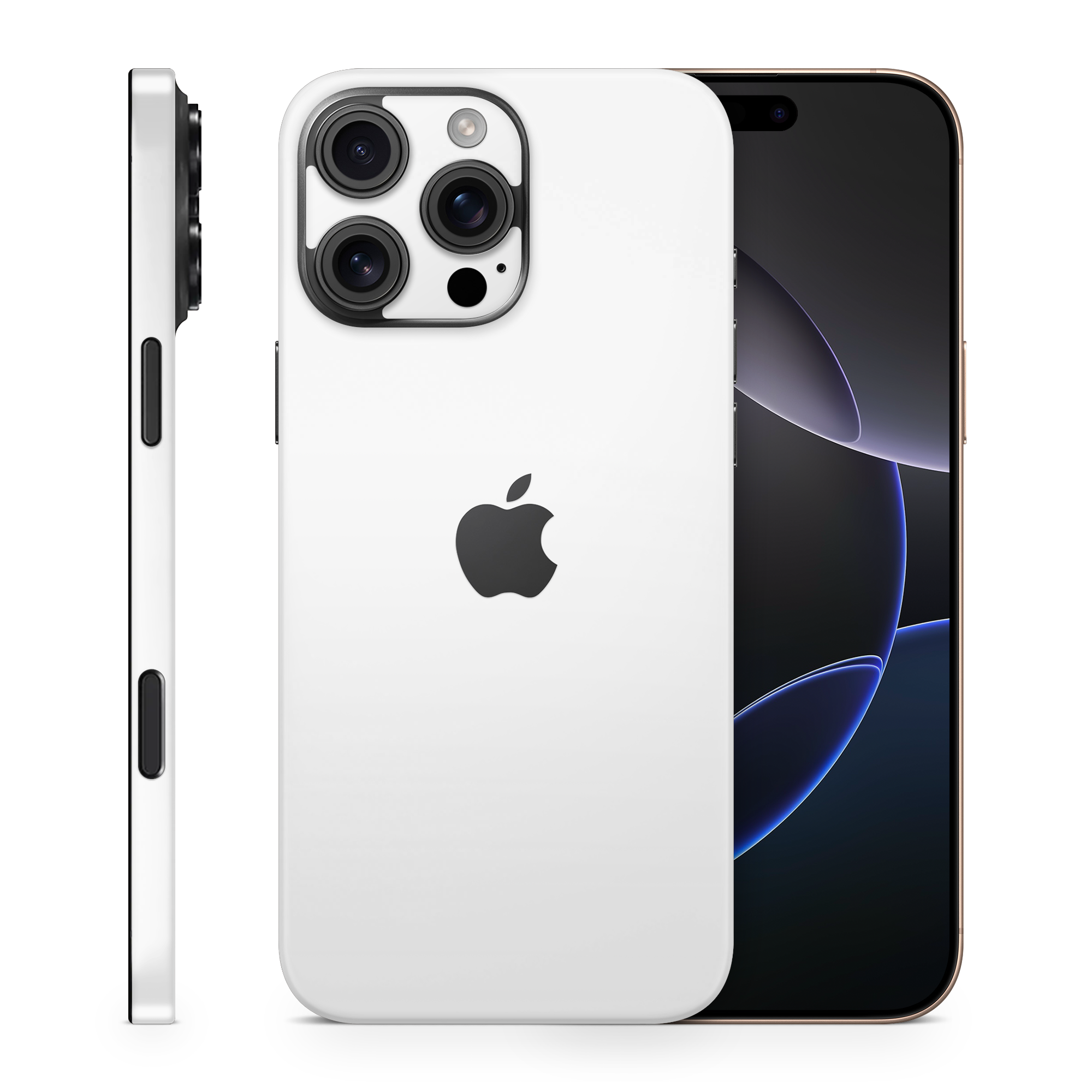 Apple Iphone 16 Professional Max Professional Satin White Skin Wrap Cover