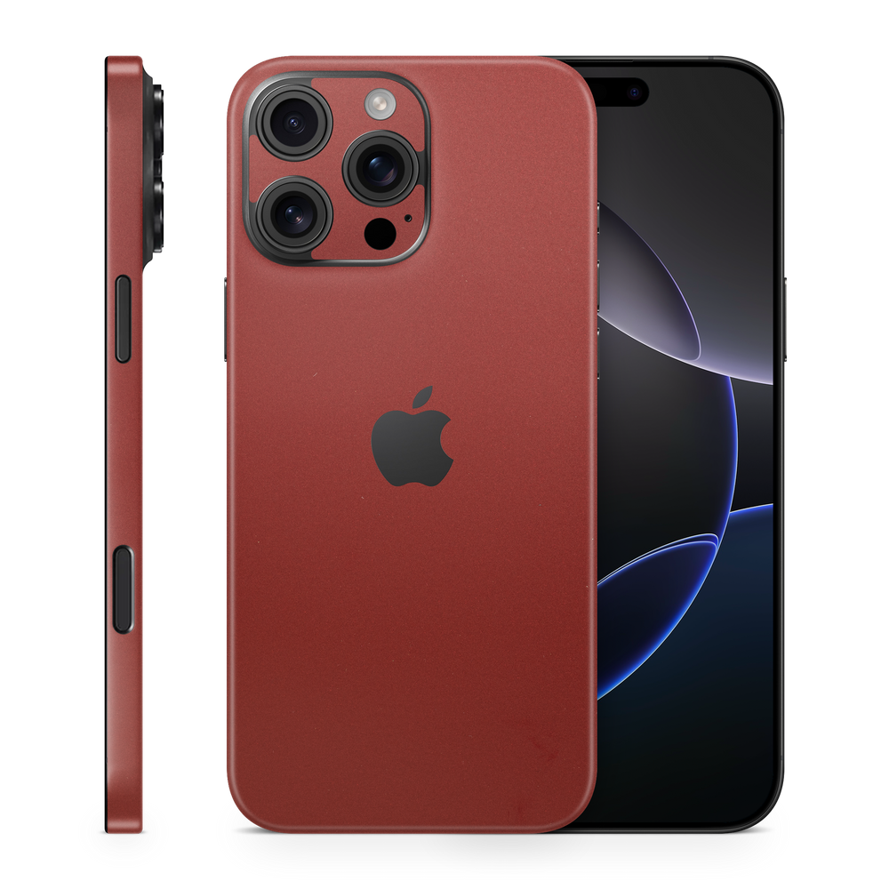 Apple iPhone 16 Pro Max Professional Vampire Red Skin Wrap Cover