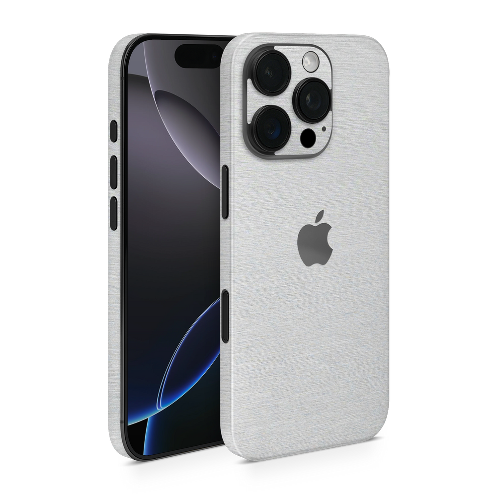 Apple Iphone 16 Professional Pro Brushed Aluminum Skin Wrap Cover