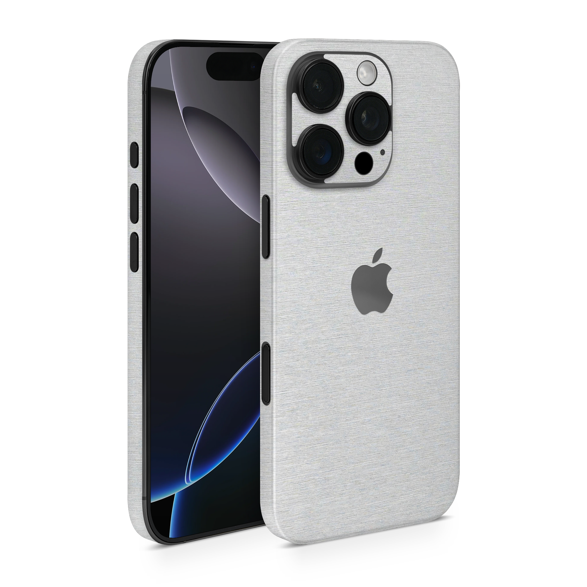 Apple Iphone 16 Professional Pro Brushed Aluminum Skin Wrap Cover