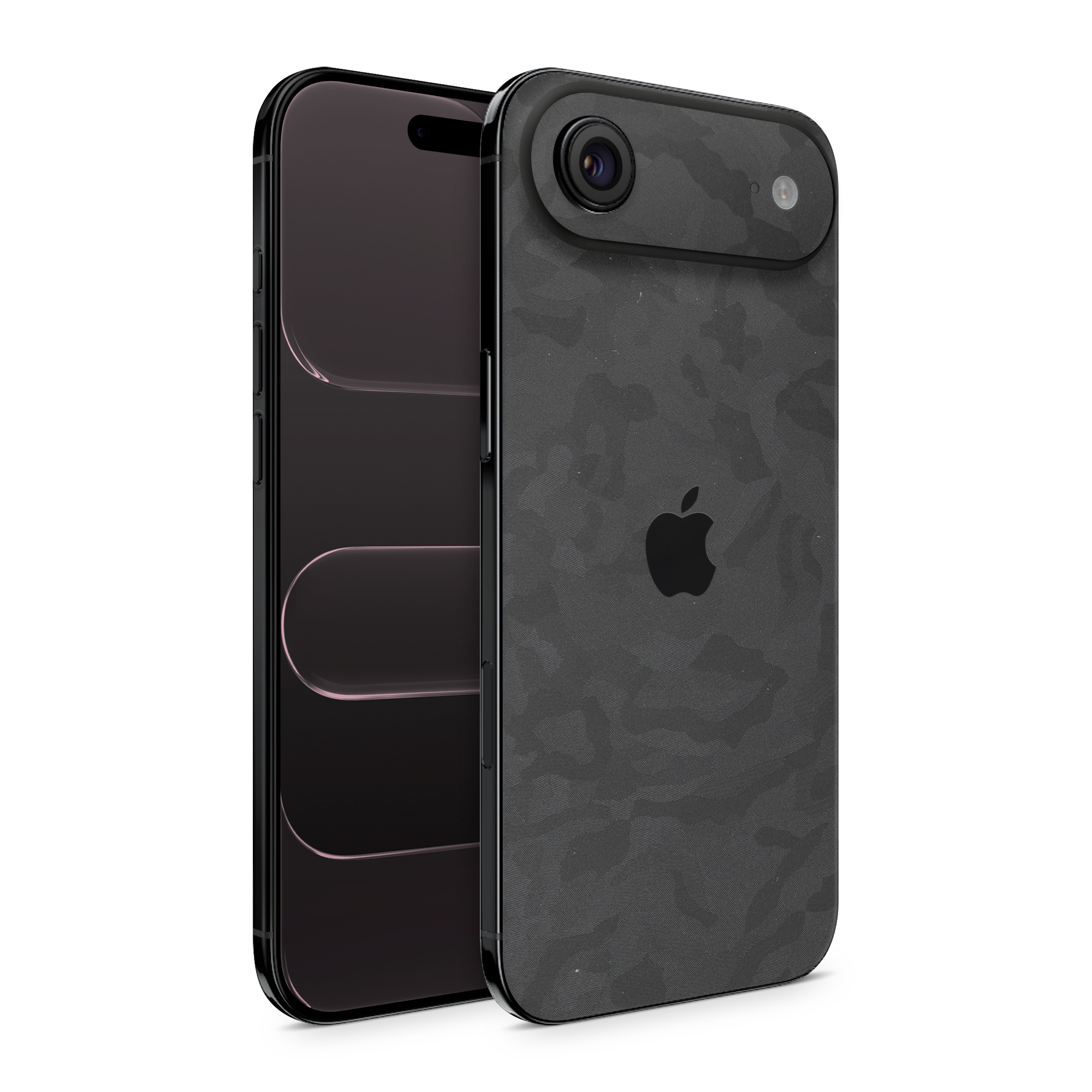 Apple Iphone 17 Air Essentials Black Camo Skin Wrap Cover