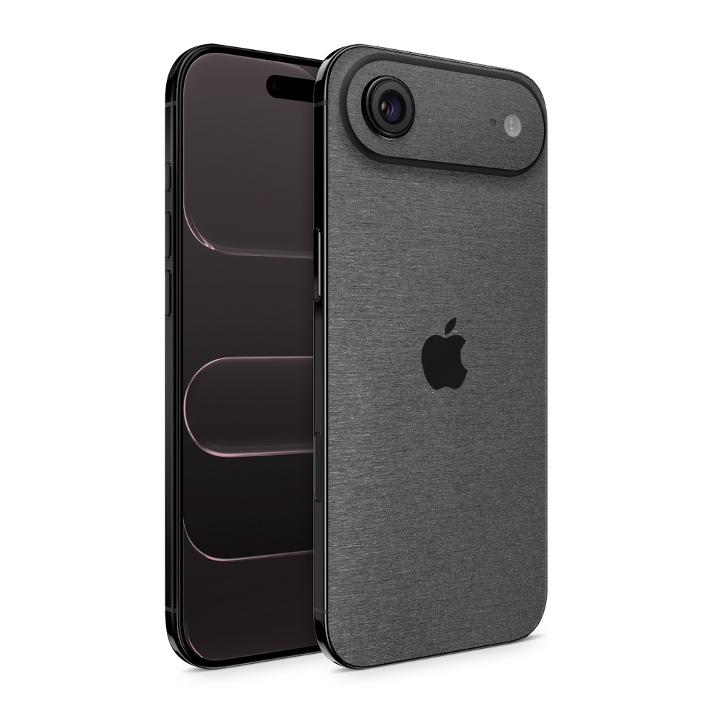 Apple Iphone 17 Air Essentials Brushed Black Skin Wrap Cover