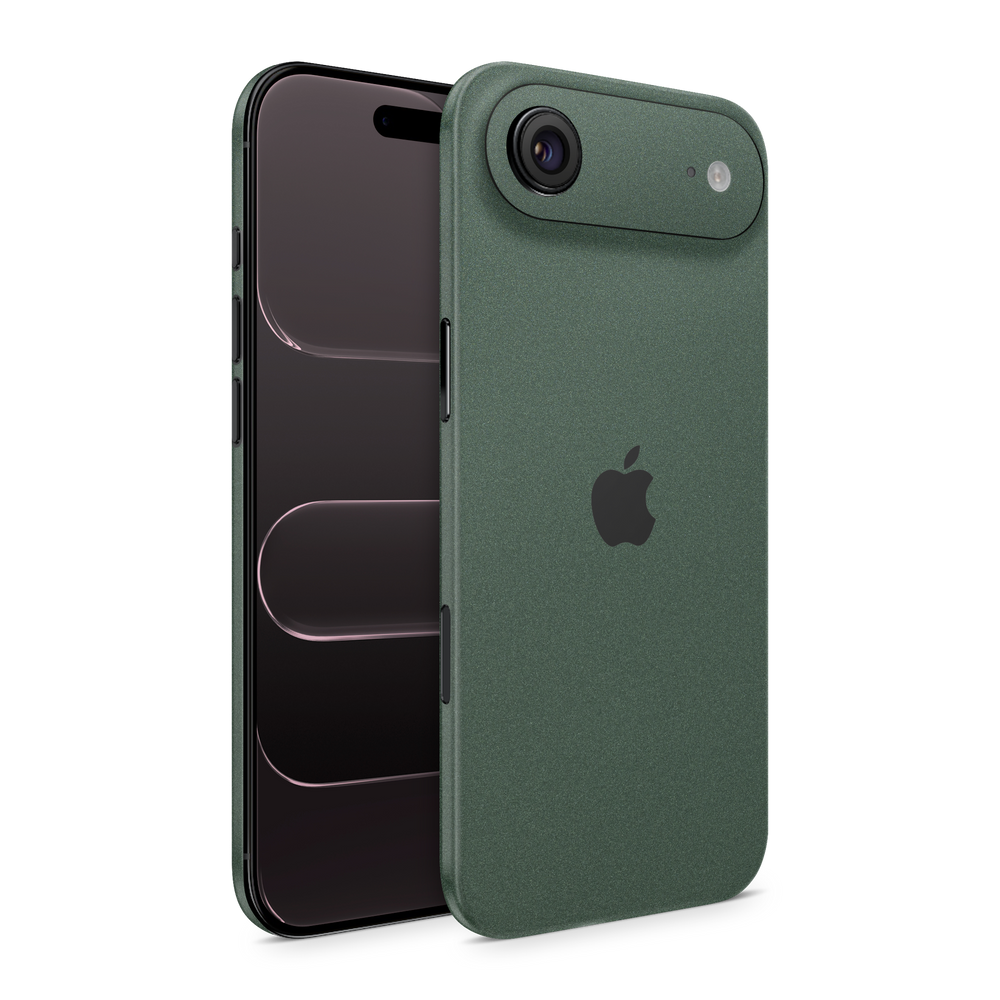 Apple iPhone Air Professional Matte Green Metallic Skin Wrap Cover