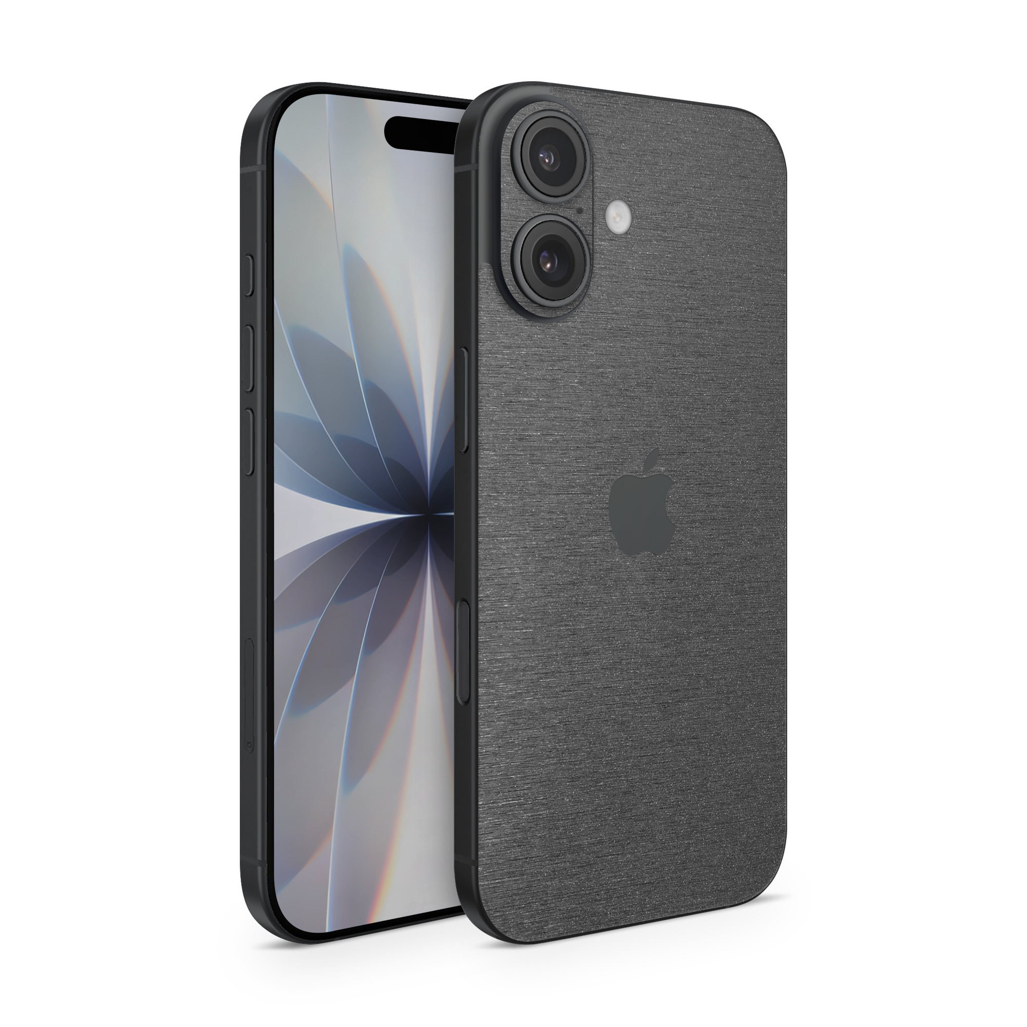 Apple Iphone 17 Base Essentials Brushed Black Skin Wrap Cover