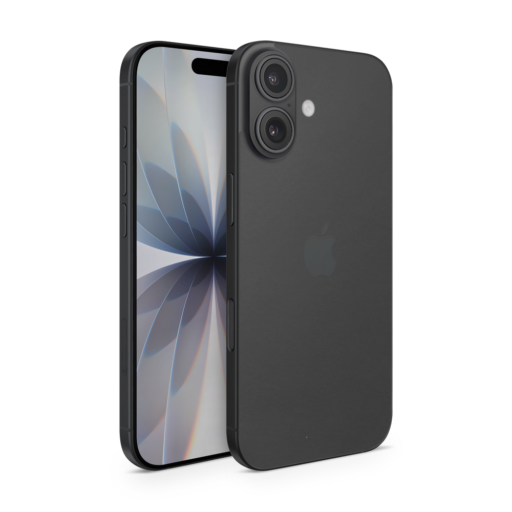 Apple Iphone 17 Base Essentials Matte Black Skin Wrap Cover