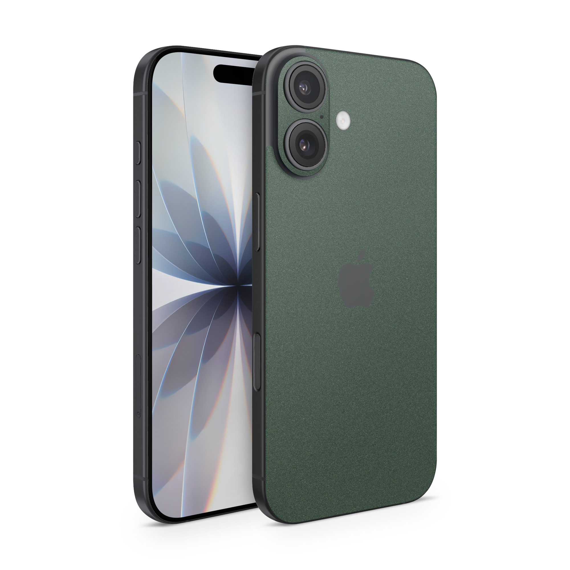 Apple iPhone 17 Essentials Matte Green Metallic Skin Wrap Cover