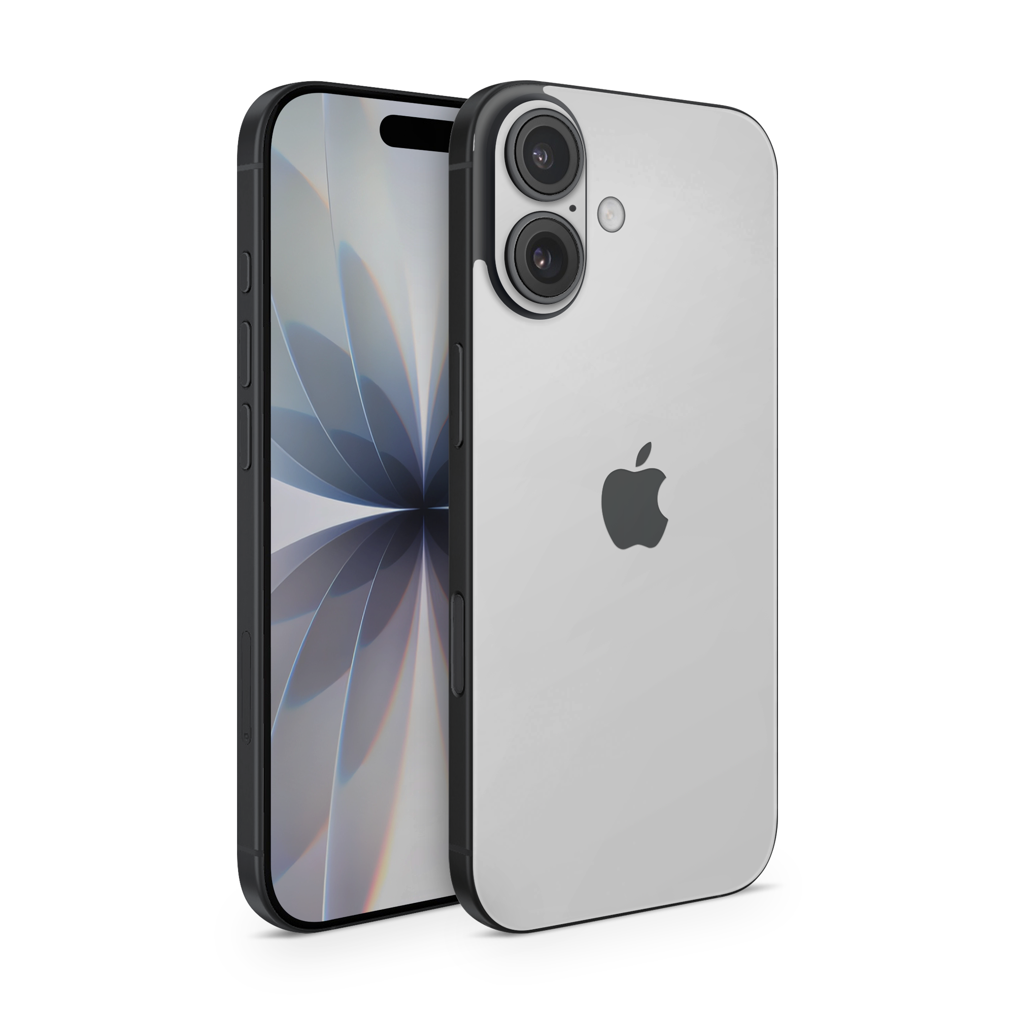 Apple Iphone 17 Base Essentials Satin White Skin Wrap Cover