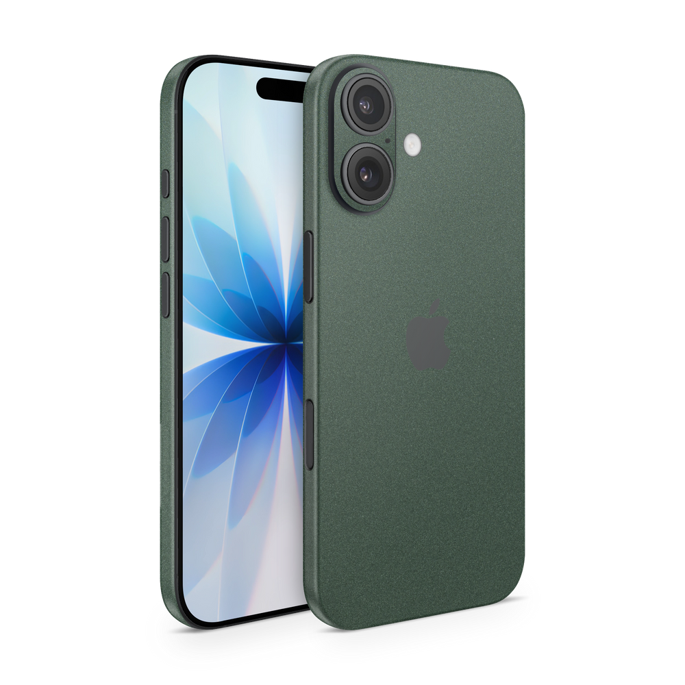 Apple iPhone 17 Professional Matte Green Metallic Skin Wrap Cover