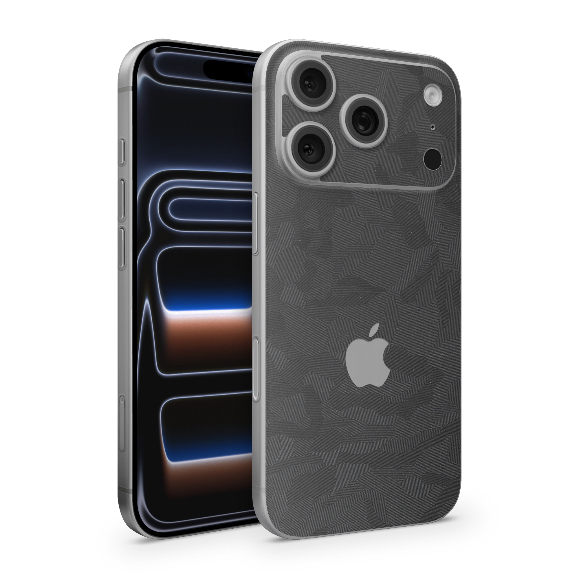 Apple Iphone 17 Professional Essentials Black Camo Skin Wrap Cover