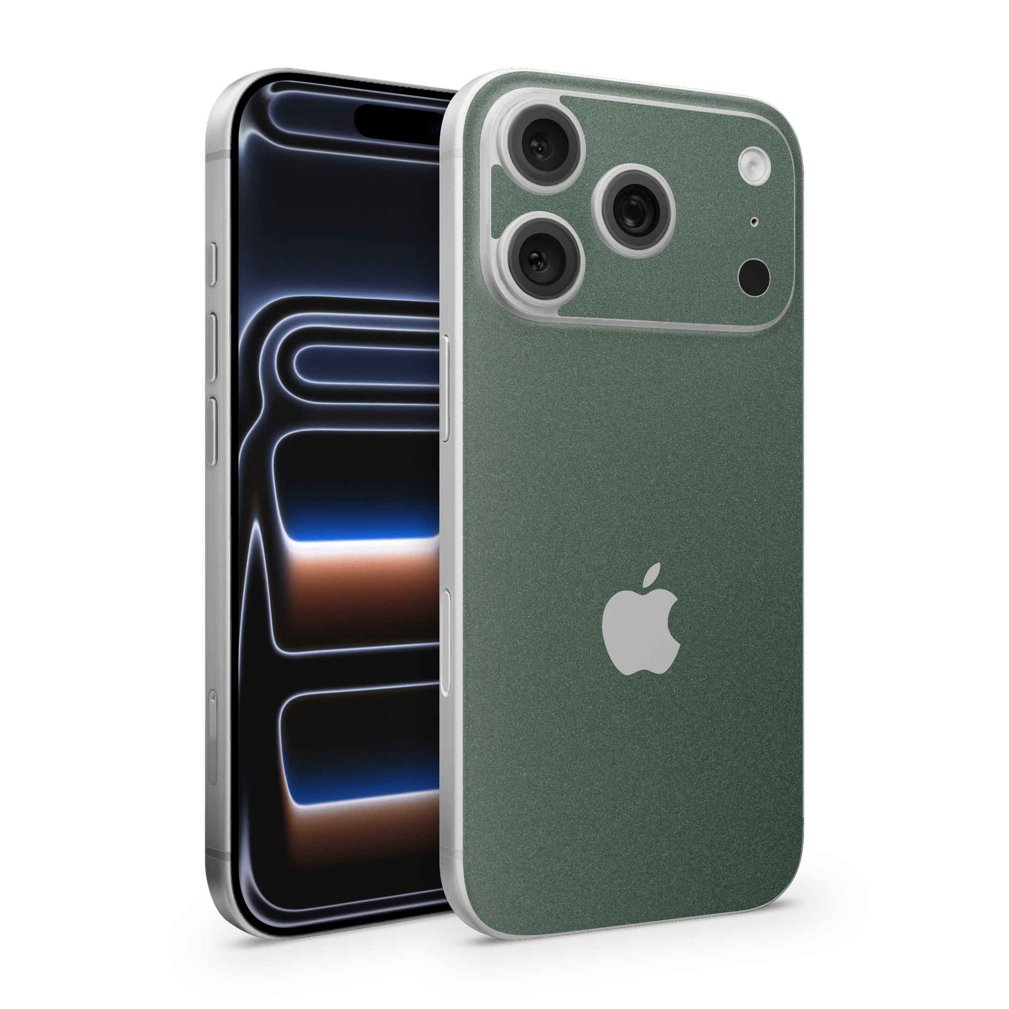 Apple iPhone 17 Pro Professional Matte Green Metallic Skin Wrap Cover