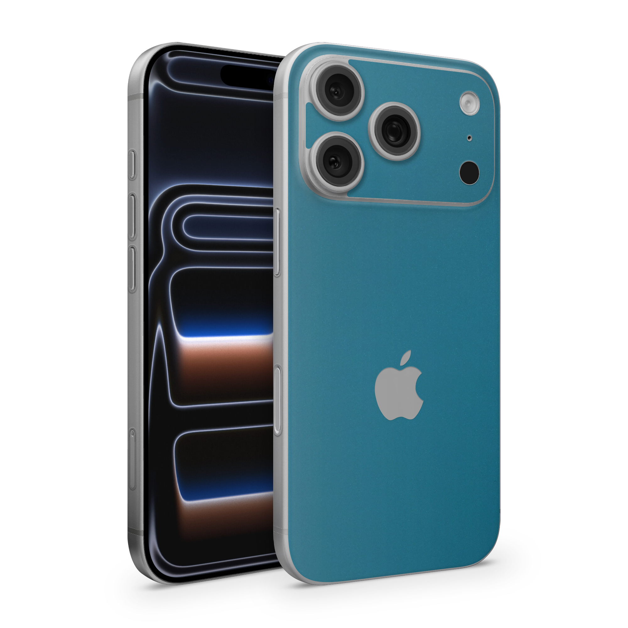 Apple Iphone 17 Professional Essentials Satin Ocean Shimmer Skin Wrap Cover
