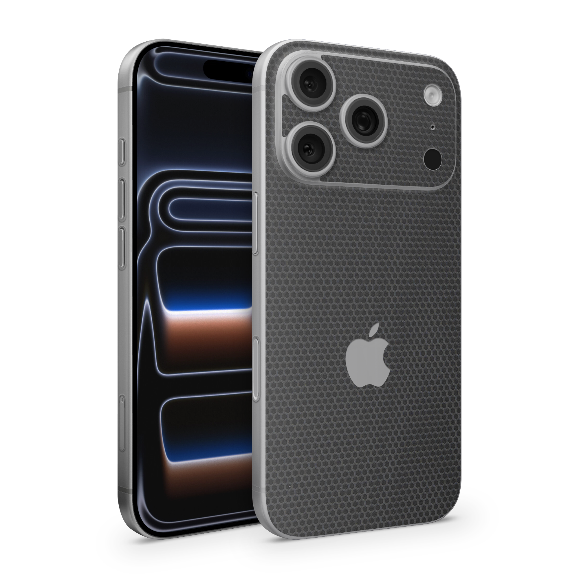 Apple Iphone 17 Professional Max Essentials Black Matrix Skin Wrap Cover